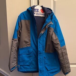 Lands' End Squall Jacket in Blue and Black